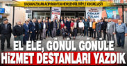 Başkan Zolan Acıpayam’da hemşehrileriyle kucaklaştı