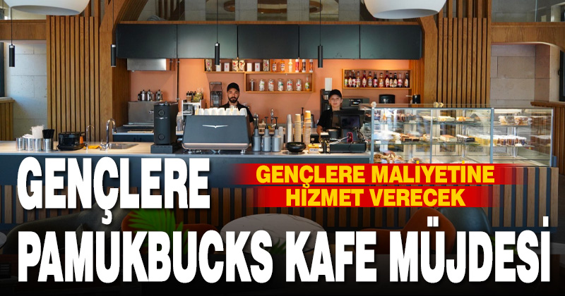 Pekdemir’den gençlere maliyetine hizmet verecek kafe projesi