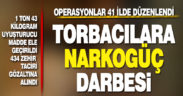 434 zehir taciri ve sokak satıcısı yakalandı