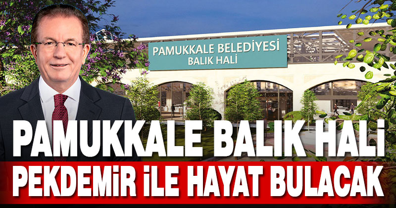 Pamukkale Balık Hali, Pekdemir ile hayat bulacak
