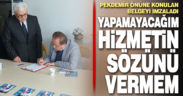 Pekdemir, “Yapamayacağım hizmetin sözünü vermem”