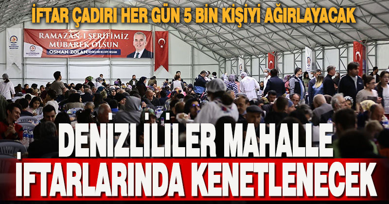 Büyükşehir ramazan geleneklerine sahip çıkmaya devam edecek