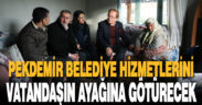 Pekdemir belediye hizmetlerini vatandaşın ayağına götürecek