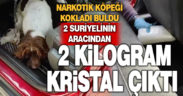 Denizli’de araçlarından 2 kilo kristal met çıkan 2 Suriyeli tutuklandı