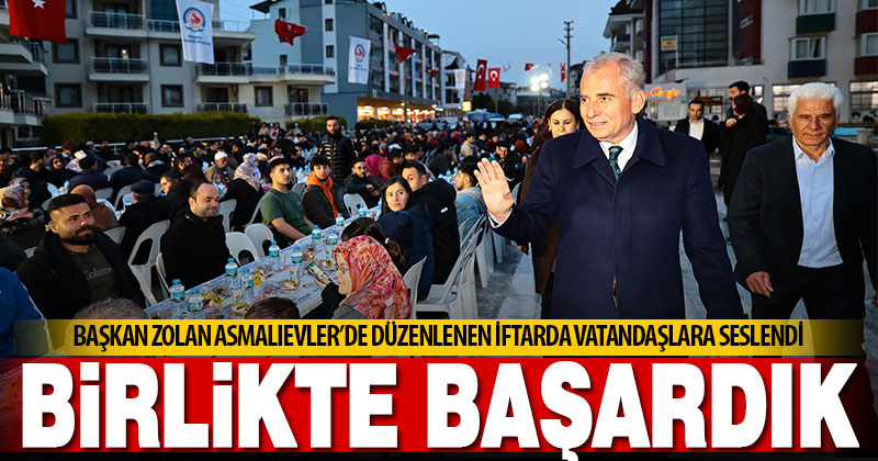 Asmalıevler’de iftar bereketi