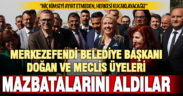 Merkezefendi Belediye Başkanı Başkan Doğan ve meclis üyeleri mazbatasını aldı