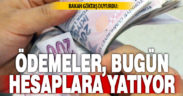 Bakan Göktaş: Bayram dolayısıyla Nisan ayı SED ödemelerini bugün hesaplara yatırıyoruz