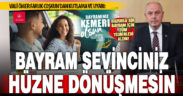 Denizli Valisi Coşkun, bayram mesajında “trafik kurallarına uyun” uyarısı yaptı