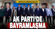 Ak Parti’de bayramlaşma