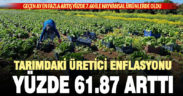 Tarımda üretici enflasyonu martta yüzde 61,87 oldu