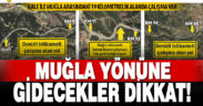 Denizli Emniyet Müdürlüğü, Muğla yönüne gidecekleri uyardı
