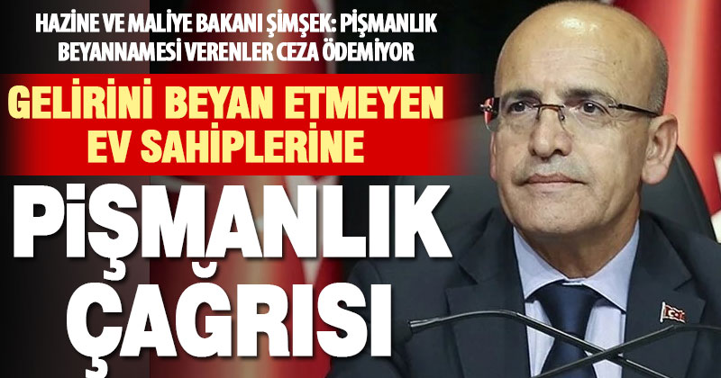 Kira beyanında bulunmayan mülk sahipleri, pişmanlık gösterirse ceza ödemeyecek