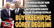 Denizli Büyükşehir Belediye Başkanı Bülent Nuri Çavuşoğlu görevi devraldı