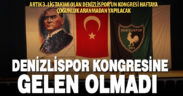 Denizlispor kongresinde salon boş kaldı, ertelendi