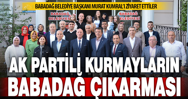 Ak Partili kurmaylardan Babadağ çıkarması