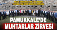 Başkan Ertemur, 61 mahallenin muhtarıyla buluştu: Pamukkale’yi hep birlikte güzelleştireceğiz