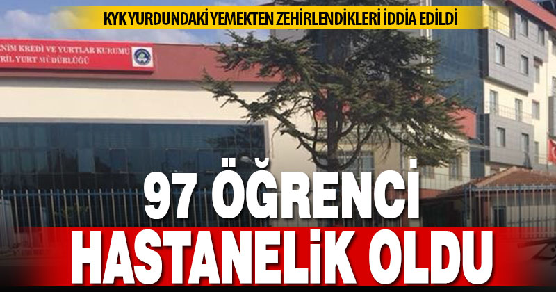 Çivril’de 97 öğrenci yedikleri yemekten zehirlendi