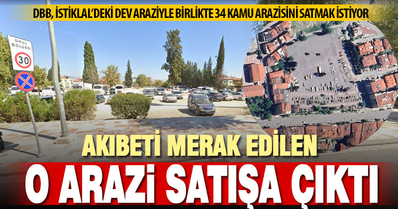 Denizli Büyükşehir Belediyesi 34 kamu arazisini satışa çıkardı
