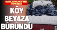 Çameli’nde dolu yağışı etkili oldu