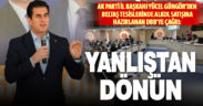 Ak Parti İl Başkanı Yücel Güngör’den DBB tesislerinde alkol satışı ile ilgili açıklama