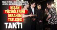 Ünlü türkücü İbrahim Tatlıses, nişan töreni için Denizli’ye geldi