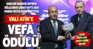 Eski Denizli Valisi Ali Fuat Atik, 7. Uluslararası İyilik Ödülleri töreninde “Vefa Ödülü”ne layık görüldü