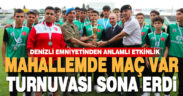 Mahallemde Maç Var turnuvası sona erdi