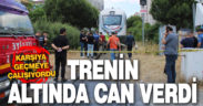Karşı geçmek isteyen yaşlı kadın trenin altında kaldı