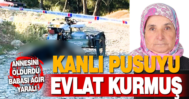 Tek domuz kurşunuyla hem annesini hem de babasını vurdu: 1 ölü, 1 ağır yaralı