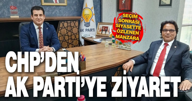 Denizli’de CHP’den AK Parti’ye ziyaret