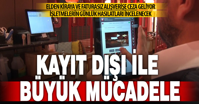 Kayıt dışılıkla mücadele paketi geliyor