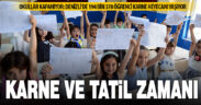 Okullarda yaz tatili başlıyor