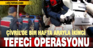 Çivril’de bir hafta arayla ikinci tefeci operasyonunda 3 tefeci tutuklandı