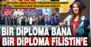 PAÜ, savaş ve soykırıma temsili diploma ile dikkat çekiyor