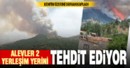 Babadağ’daki yangının duman bulutları kentin üzerini kapladı: Alevler yerleşim alanlarını tehdit ediyor