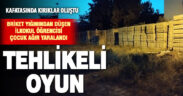 Briketlerin üzerinden düşen çocuk ağır yaralandı