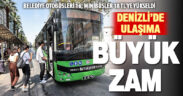 Denizli’de ulaşıma yüzde 50’yi bulan zam yapıldı