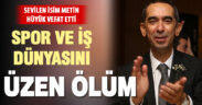 Denizli’de sporun gelişimine katkı koyan inşaat mühendisi Metin Hüyük vefat etti