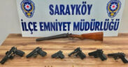 Silah kaçakçıları yakalandı