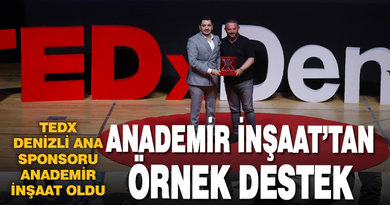 Anademir İnşaat’tan örnek destek