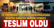 16 yaşındaki çocuğun ölümüyle ilgili bir kişi tutuklandı
