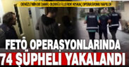 Denizli’de FETÖ operasyonu