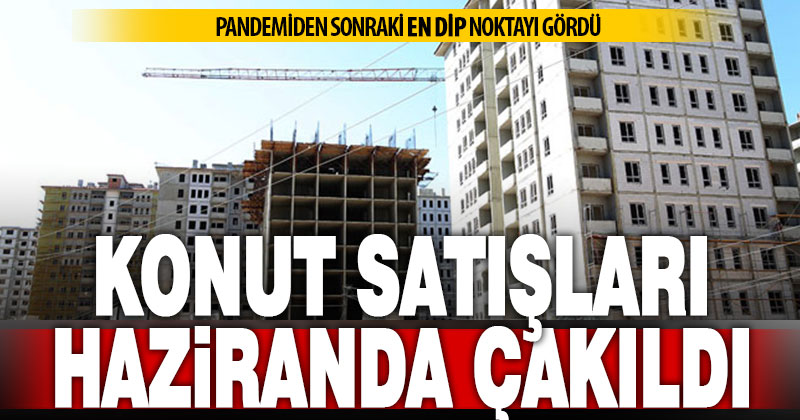 Denizli’de konut satışları yarı yarıya düştü
