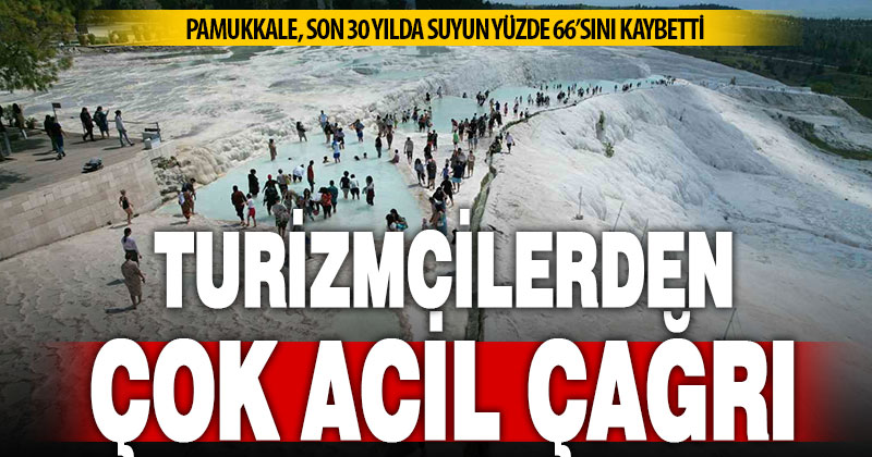 DENTUROD’dan çağrı: Pamukkale’yi korumak zorundayız