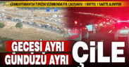 Cankurtaran’daki yol çalışması özellikle hafta sonları çileye dönüşüyor