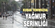 Son yılların en sıcak temmuzunu geçiren Denizli’de yağmur serinliği