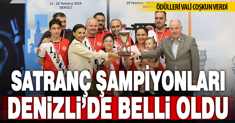 Türkiye Satranç Kulüpler Şampiyonası tamamlandı