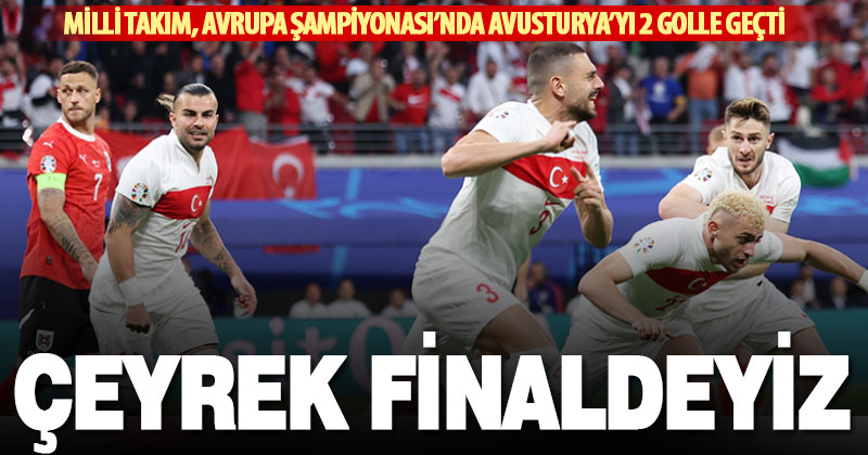 Milli Takım çeyrek finalde: Merih’in golleri turu getirdi