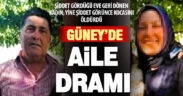 Oğlunu bıçakla yaralayan kocasını öldüren kadının uzun süredir şiddete maruz kaldığı ortaya çıktı