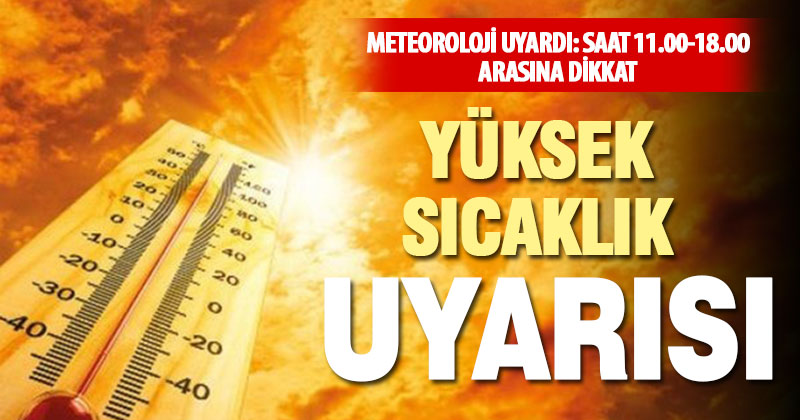 Denizli’de yüksek hava sıcaklıkları etkili olmaya devam edecek